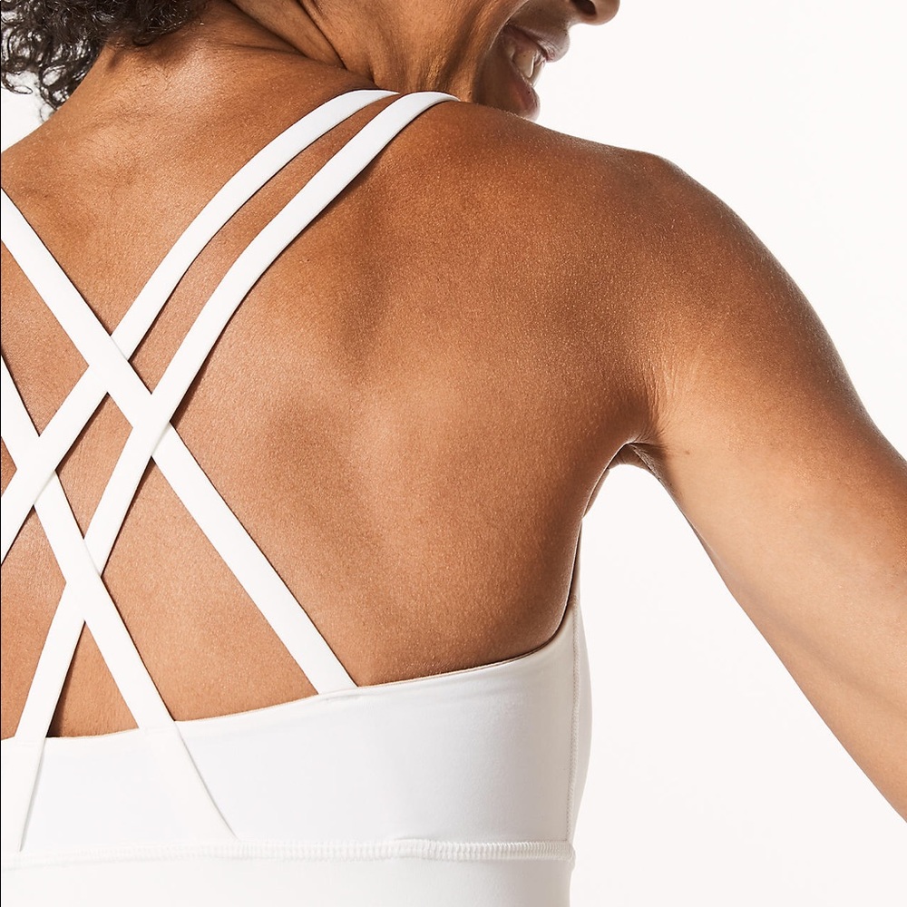 White Energy Bra, Size 6, New with tags